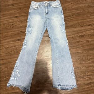 Ashley Mason Mid Rise Bootcut Jeans
